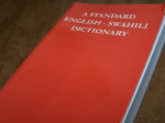 A STANDARD ENGLISH - SWAHILI DICTIONARY